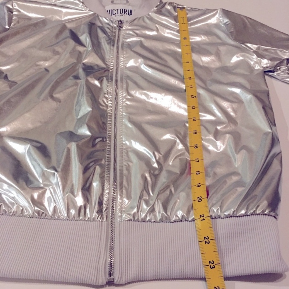 Victoria Secret Silver Jacket - Picture 4 of 5